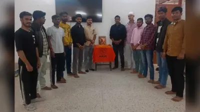 एबीवीपी ने मनायी छत्रपति वीर शिवाजी महाराज की जयंती