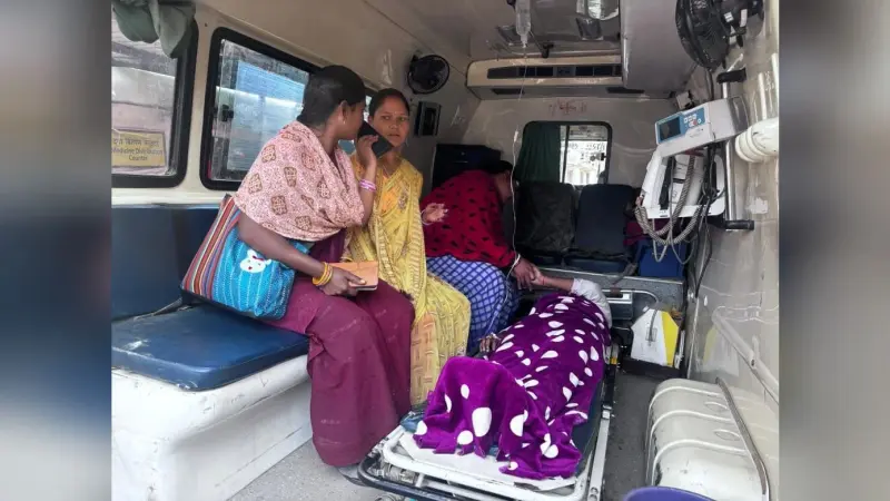 आवासीय विद्यालय की छात्रा की तबीयत बिगड़ी, रेफर