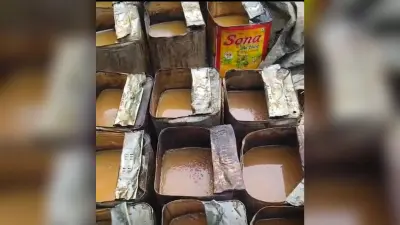 माधवनगर कुड़िया टोला में एक हजार लीटर कच्ची शराब को पुलिस ने किया विनष्ट