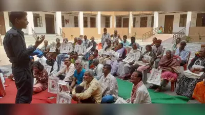 आपदा के समय बुजुर्गों को बताया गया सुरक्षा के उपाय