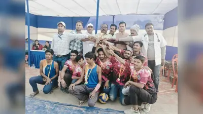 कबड्डी के फाइनल में उत्क्रमित उच्च माध्यमिक विद्यालय मलिया ने 27 अंक से विजयी