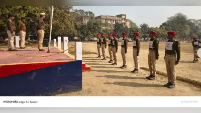 एसपी ने रेतिक परेड का किया निरीक्षण