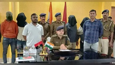 मुंगेर का टॉपटेन 25 हजार का इनामी अपराधी चंदन को पुलिस ने घेरकर दबोचा