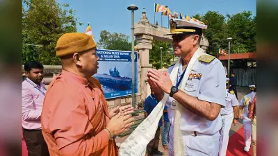 20 देशों के 338 नौसेना अधिकारियों ने किया बोधगया का भ्रमण