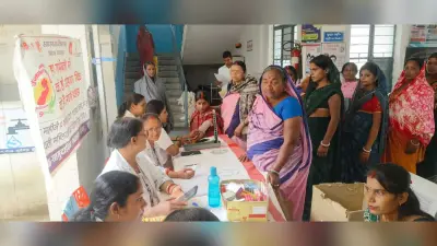 सूर्यगढ़ा सीएचसी में जांच शिविर, 62 गर्भवती की हुई जांच