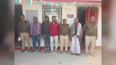 दो नामजद व दो वारंटी गिरफ्तार