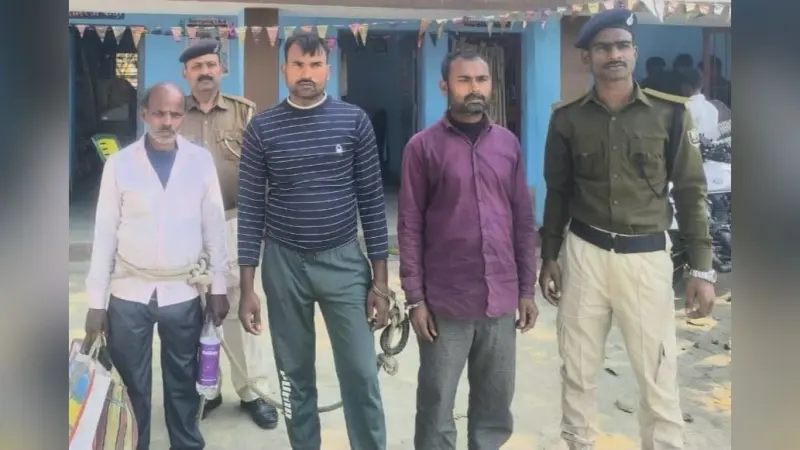 पांच वारंटियों को किया गिरफ्तार