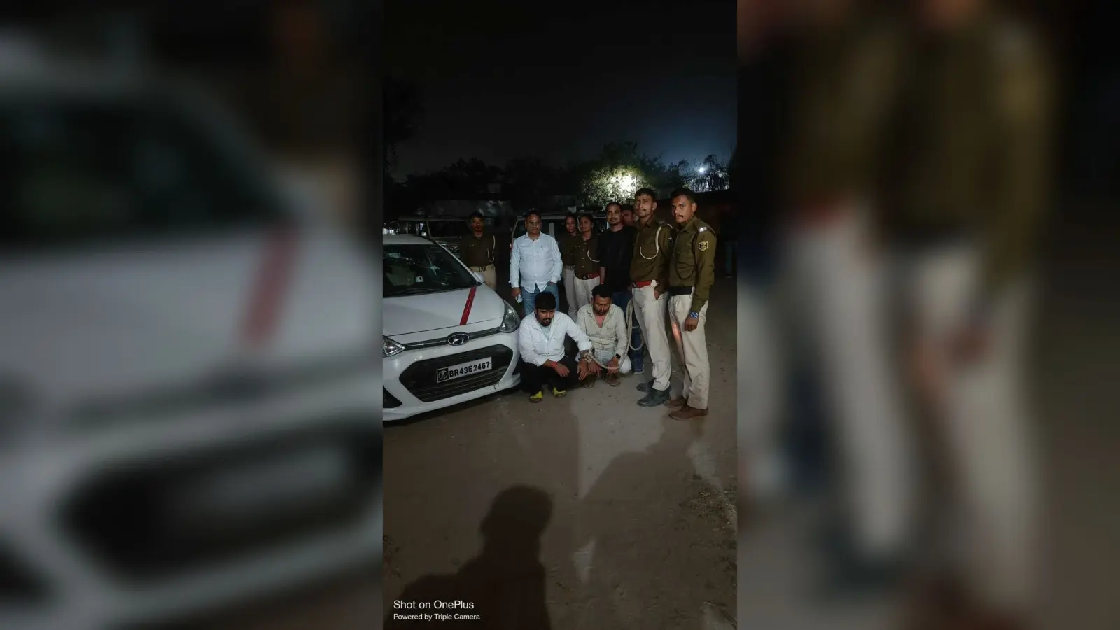 99 लीटर शराब के साथ छह तस्कर गिरफ्तार, कार जब्त