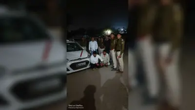 99 लीटर शराब के साथ छह तस्कर गिरफ्तार, कार जब्त