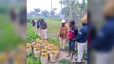 65 लीटर देसी शराब के साथ तस्कर गिरफ्तार