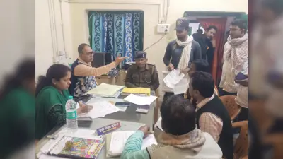 जनता दरबार में चार मामलों का निष्पादन
