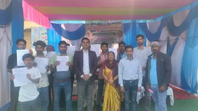 रोजगार मेले में 44 युवाओं को मिला नियुक्ति-पत्र