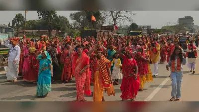 1001 महिलाओं ने निकाली कलश यात्रा