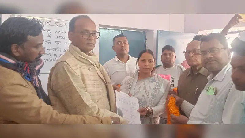 शोभा कुमारी निर्विरोध बनीं प्रखंड अध्यक्ष
