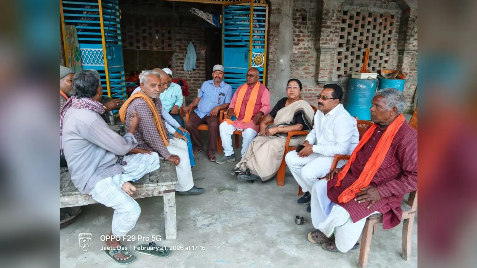 विधायक ने सिमरबनी का किया दौरा