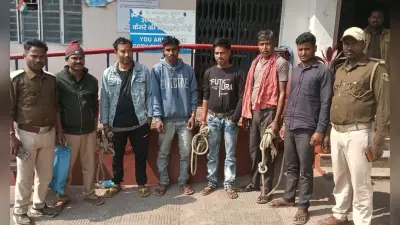हंगामा करते आधा दर्जन शराबी गिरफ्तार