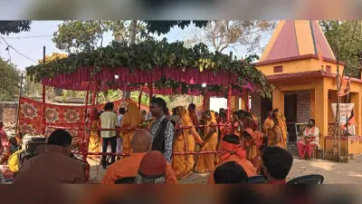 श्रद्धा के साथ मना हनुमान मंदिर का वार्षिकोत्सव