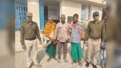 शराब के साथ तीन धंधेबाज गिरफ्तार
