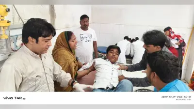 ऑटो के धक्के से बाइक सवार युवक हुआ घायल, रेफर