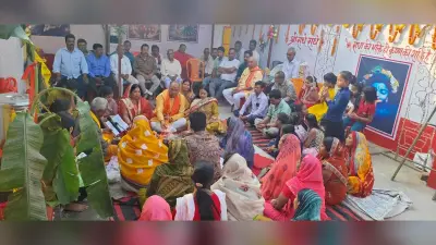 हवन-पूजन के साथ प्राण प्रतिष्ठा महोत्सव संपन्न