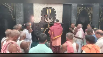 सारवां : यज्ञ को लेकर डकाय में दुबे बाबा की हुई विशेष पूजा