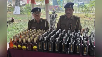 41.7 लीटर शराब जब्त