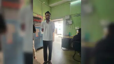 तनिष्क डकैती कांड का वांछित सूरज सारण में गिरफ्तार