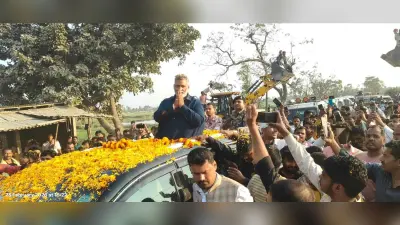 घर पहुंचे सांसद पप्पू यादव का समर्थकों ने किया भव्य स्वागत