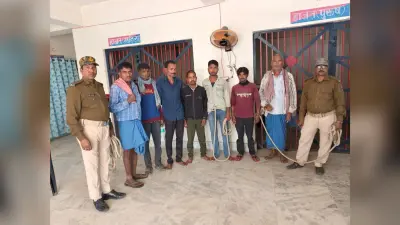 सालमारी पुलिस ने सात शराबियां को किया गिरफ्तार