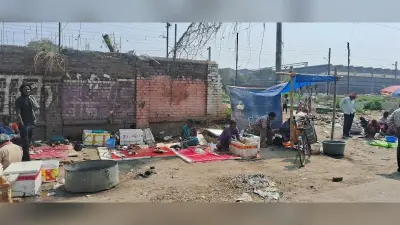 प्रतिबंध के बावजूद नगर परिषद क्षेत्र में खुले में हो रही मांस-मछली की बिक्री