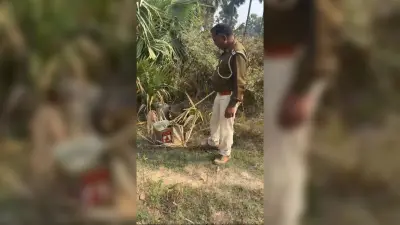 शराब की चार भट्ठियां ध्वस्त, दो सौ लीटर जावा महुआ नष्ट