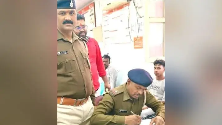 बैंक में सीसीटीवी व लॉकर की गहन जांच