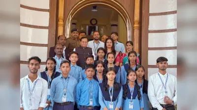 हाइस्कूल तिलौथू के छात्रों ने पहली बार देखी बिहार विधानसभा की कार्यवाही