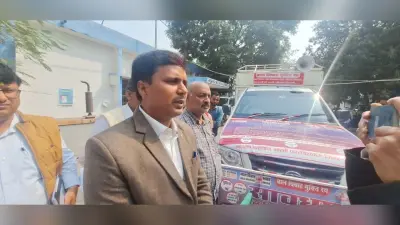 बाल विवाह मुक्ति रथ को किया रवाना