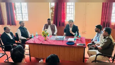 लोक अदालत को लेकर हुई बैठक
