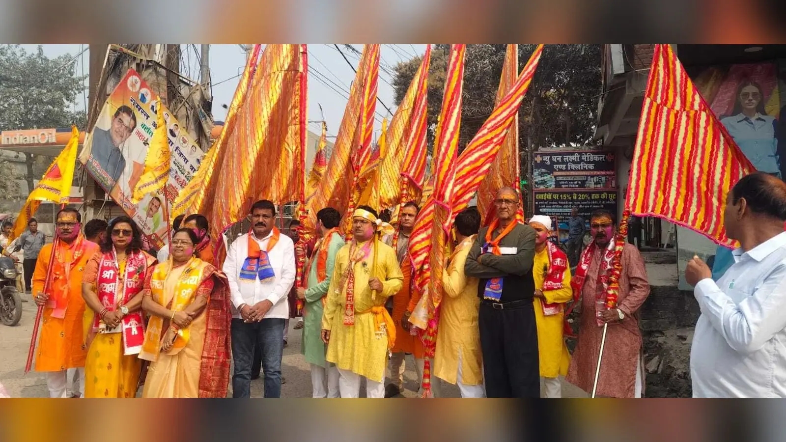 श्री श्याम के जयकारों से गुंजायमान हुआ नगर