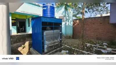जिला परिषद मद से लगा शुद्ध पेयजल मशीन पड़ा है बेकार