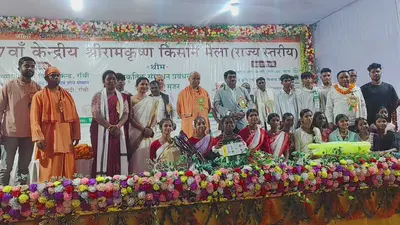 राज्य स्तरीय किसान मेला में 10 हजार किसान जुटे