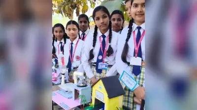 कृष्णा सेंट्रल स्कूल की विज्ञान प्रदर्शनी में छात्रों ने दिखायी प्रतिभा