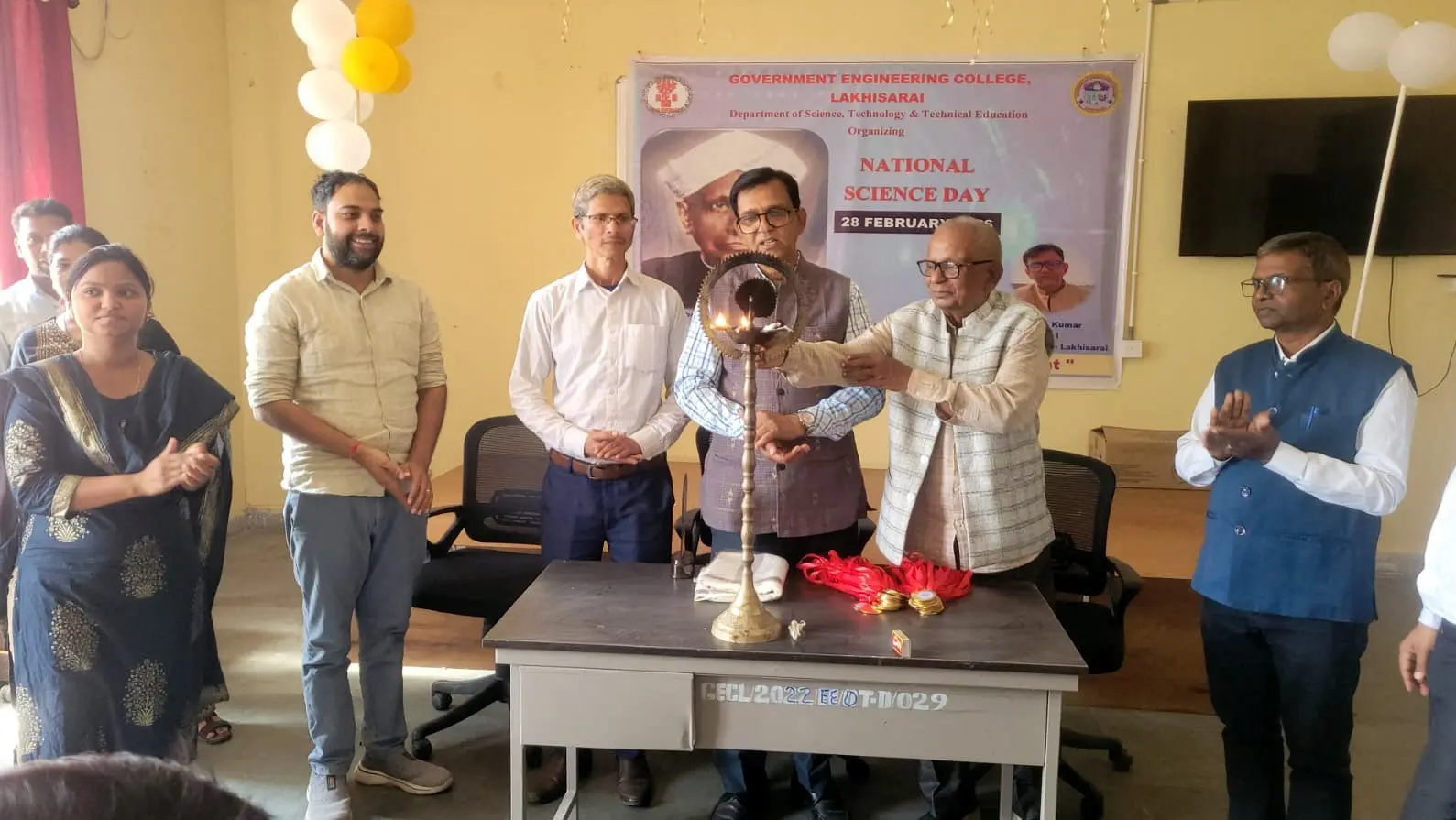 राष्ट्रीय विज्ञान दिवस पर प्रतिभागियों को किया सम्मानित