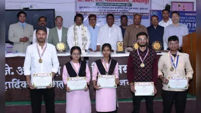 विकसित भारत युवा संसद 2026 : भाषण प्रतियोगिता में रोनित राज प्रथम