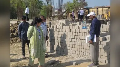 निर्माण कार्य में गुणवत्ता की अनदेखी पर संबंधित एजेंसी व संवेदक पर होगी कार्रवाई