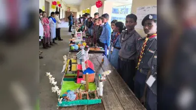 विज्ञान मेला में बच्चों ने दिखायी अपनी प्रतिभा