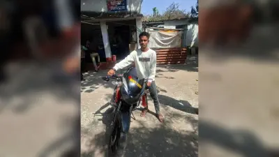 चोरी की बाइक के साथ युवक गिरफ्तार