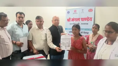 दुर्गा को लगी सर्वाइकल कैंसर से बचाव को लेकर पहली एचपीवी गार्डासिल वैक्सीन