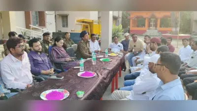 होली का त्यौहर शांति पूर्वक मनाने की अपील
