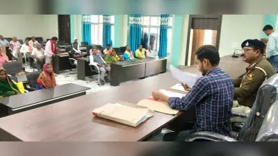 जनता दरबार में आये छह आवेदन