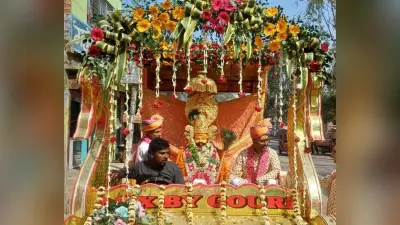 श्रद्धा और भक्तिभाव के साथ निकली खाटू श्याम की भव्य निशान यात्रा