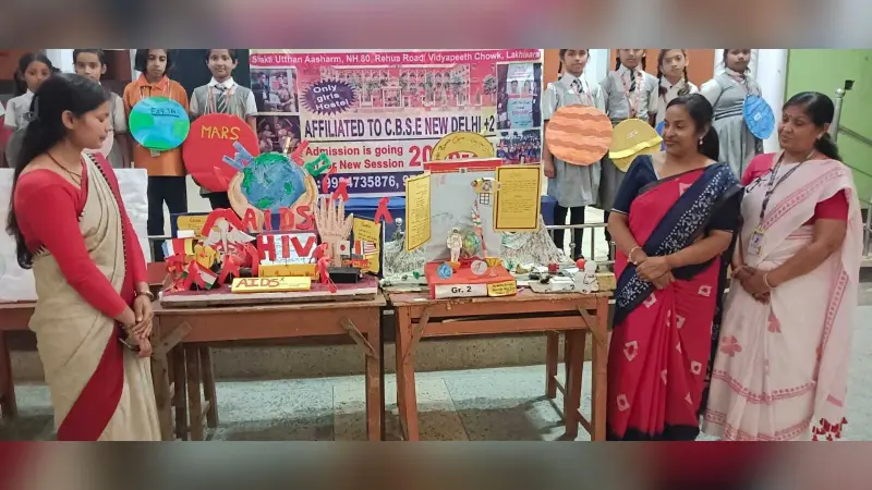 नन्हें वैज्ञानिकों ने मॉडलों के जरिये दिखायी अपनी प्रतिभा