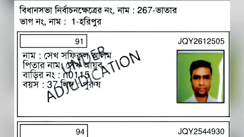 अंतिम वोटर्स लिस्ट में लाखों नाम ‘अंडर एडजुडिकेशन’